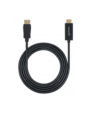 Manhattan DisplayPort HDMI, 3m, Czarny (153188)