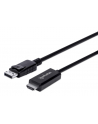 Manhattan Kabel Manhattan MANHATTAN Kabel DisplayPort na HDMI, 1.8m, černý (153201) - nr 29