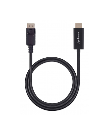 Manhattan Kabel Manhattan MANHATTAN Kabel DisplayPort na HDMI, 1.8m, černý (153201)