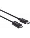 Manhattan Kabel Manhattan MANHATTAN Kabel DisplayPort na HDMI, 3m, černý (153218) - nr 20