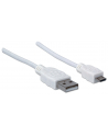 Manhattan USB 2.0 A-St. micro-B-St. 1,8m (324069) - nr 5