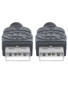 Manhattan USB 2.0 A-USB 2.0 A 1m (353892) - nr 12