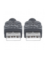 Manhattan USB 2.0 A-USB 2.0 A 1m (353892) - nr 1