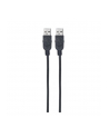 Manhattan USB 2.0 A-USB 2.0 A 1m (353892) - nr 2