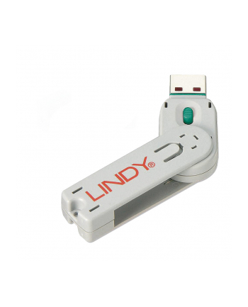 Lindy 40621 Klucz Do Blokady Portów Usb A Zielony (Ly40621)