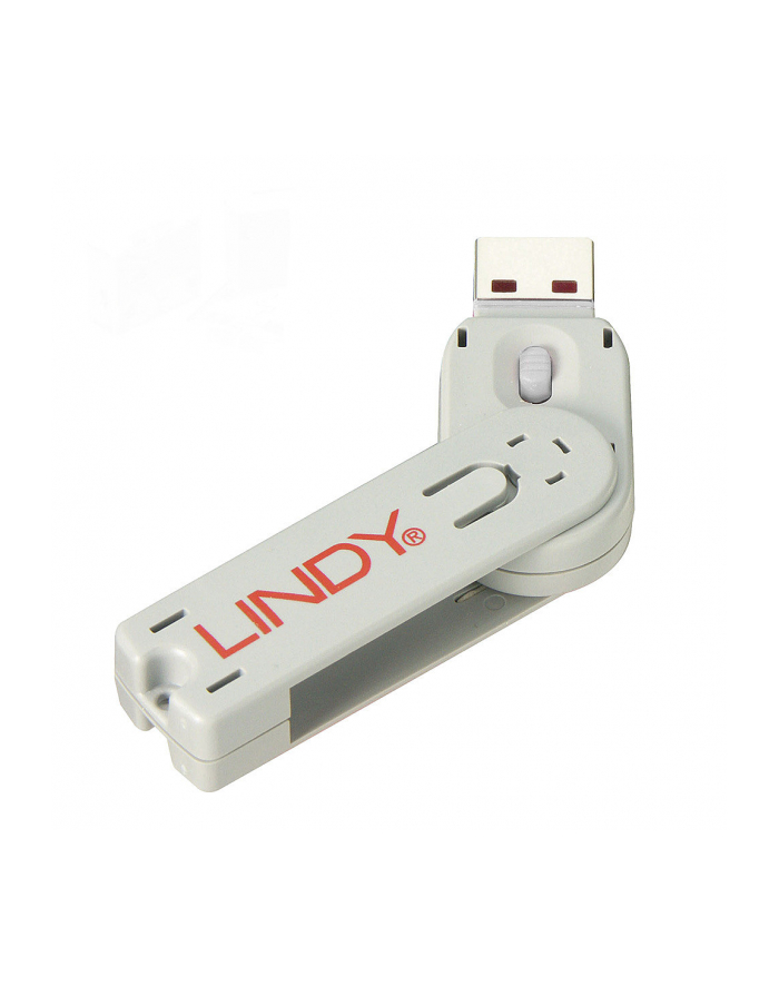 Lindy 40624 Klucz Do Blokady Portów Usb A Biały (Ly40624) główny