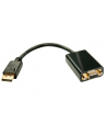 LINDY DisplayPort na VGA Czarny (41006) - nr 1