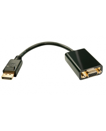 LINDY DisplayPort na VGA Czarny (41006)