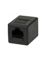 LogiLink Złączka RJ45- RJ45 żeńsko/żeńska Cat.6 UTP czarna (NP0034A) - nr 5