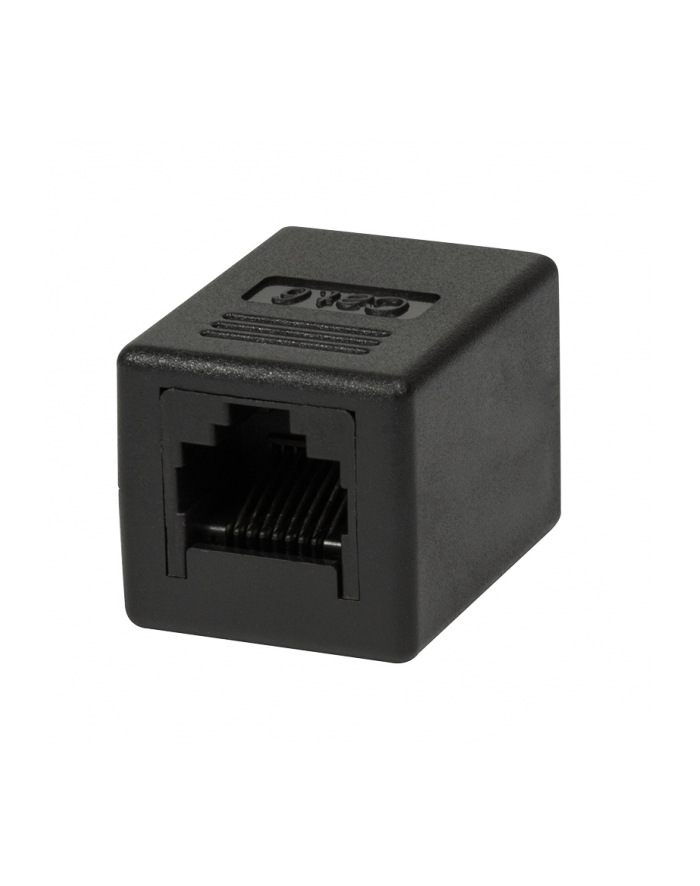 LogiLink Złączka RJ45- RJ45 żeńsko/żeńska Cat.6 UTP czarna (NP0034A) główny