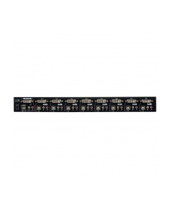 Lindy 39317 Przełącznik Kvm 8X Dvi Usb 2.0 & Audio (Ly39317)