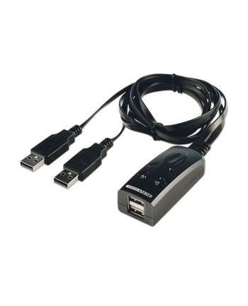 Lindy 32165 Przełącznik Km 2-Portowy Usb 2.0 (Ly32165)