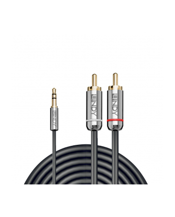 Lindy 35332 Kabel mini jack 3.5mm 2x RCA Cromo Line 05m (ly35332)