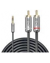 Lindy 35333 Kabel mini jack 3.5mm 2x RCA Cromo Line 1m (ly35333) - nr 11