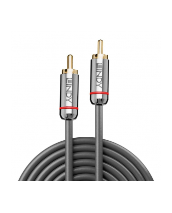 Lindy Cromo Line 35338 Kabel Coaxial (RCA-RCA) 0,5m