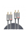 Lindy 35345 Kabel 2x RCA 2x RCA, Cromo Line 1m - nr 6