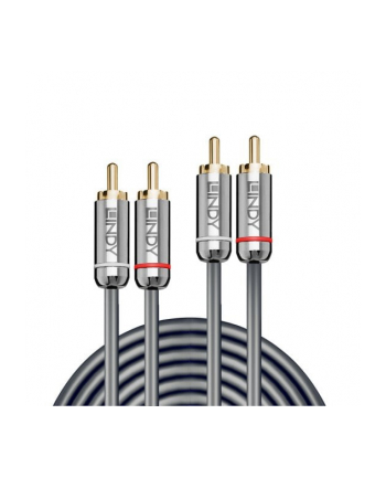 Lindy 35346 Kabel 2x RCA 2x RCA, Cromo Line 2m