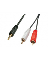 Lindy Kabel Jack 3.5mm-2x RCA 1m (35680) - nr 7