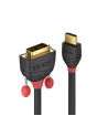 Lindy 36270 Kabel HDMI - DVI-D Single Link - 0,5m - nr 1