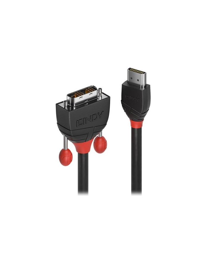 Lindy 36271 Kabel HDMI - DVI-D Single Link - 1m główny