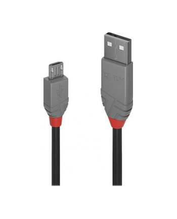 Lindy 36732 Kabel USB 2.0 A-Micro-B Anthra Line 1m (ly36732) nr 2