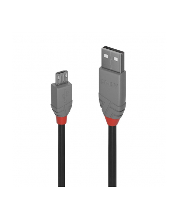 Lindy 36732 Kabel USB 2.0 A-Micro-B Anthra Line 1m (ly36732) nr 1