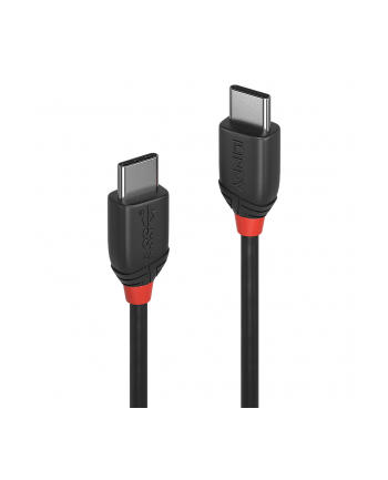 Lindy 36906 Kabel USB 3.1 C-C Black Line 1m (ly36906)