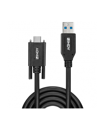 Lindy Kabel USB 3.1 A/C ze śrubami mocującymi 1m (LY41879)