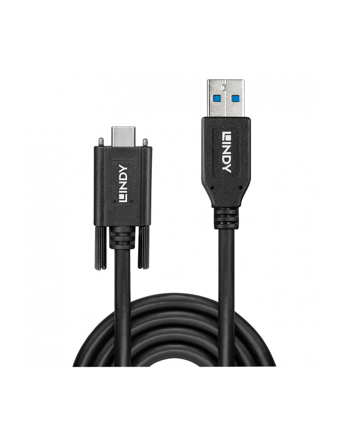 Lindy Kabel USB 3.1 A/C ze śrubami mocującymi 1m (LY41879) główny