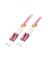 Lindy 46343 Kabel optyczny światłowód LC LC OM4 różowy 5m (ly46343) - nr 12