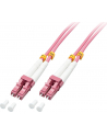 Lindy 46343 Kabel optyczny światłowód LC LC OM4 różowy 5m (ly46343) - nr 4