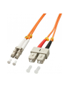 Lindy 46991 Kabel optyczny światłowód LC SC OM2 pomarańczowy 2m (ly46991) - nr 5