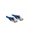 Lindy 47146 Kabel sieciowy (skrętka) RJ45 Cat.6a S/FTP LS0H, Niebieski - 0,5m - nr 5