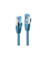 Lindy 47147 Kabel sieciowy (skrętka) RJ45 Cat.6a S/FTP LS0H, Niebieski - 1m - nr 15