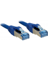 Lindy 47147 Kabel sieciowy (skrętka) RJ45 Cat.6a S/FTP LS0H, Niebieski - 1m - nr 4