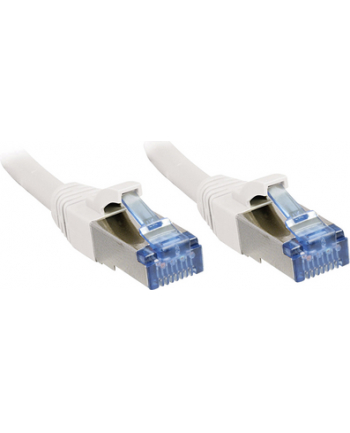 Lindy 47193 Kabel sieciowy (skrętka) RJ45 Cat.6a S/FTP LS0H, Biały - 1,5m
