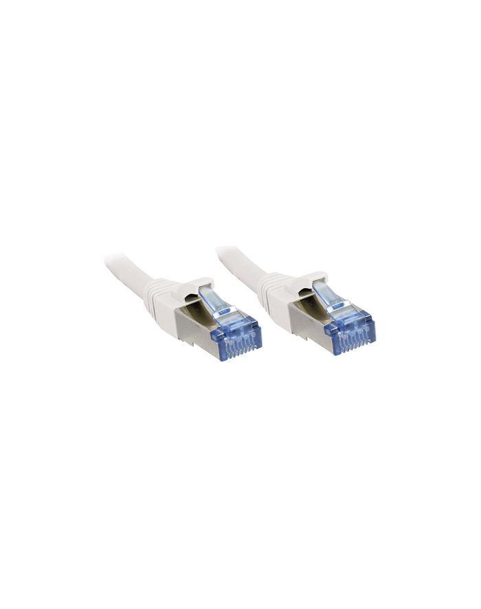 Lindy 47193 Kabel sieciowy (skrętka) RJ45 Cat.6a S/FTP LS0H, Biały - 1,5m główny