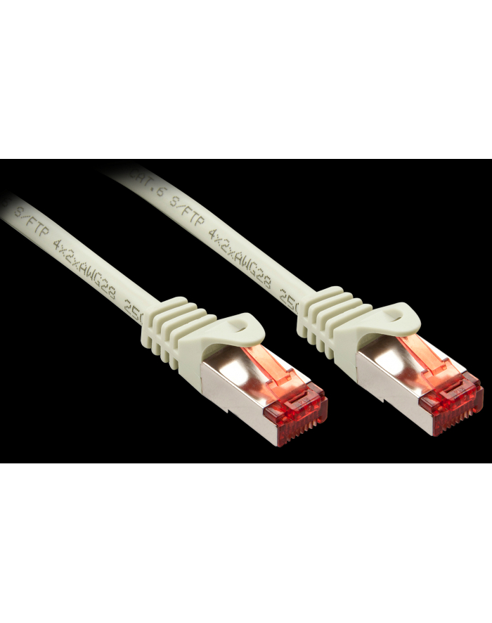 Lindy 47343 Kabel sieciowy skrętka RJ45 Cat.6 S/FTP Szary 1,5m (ly47343) główny