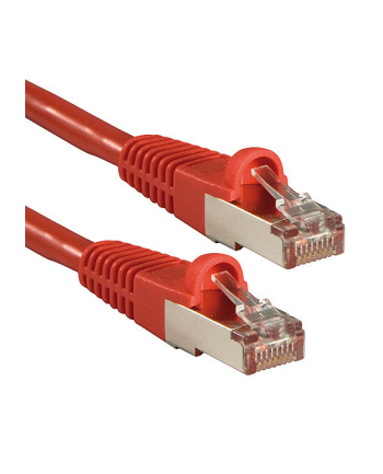 Lindy 47367 Kabel sieciowy (skrętka) RJ45 Cat.6 S/FTP, Czerwony - 7,5m