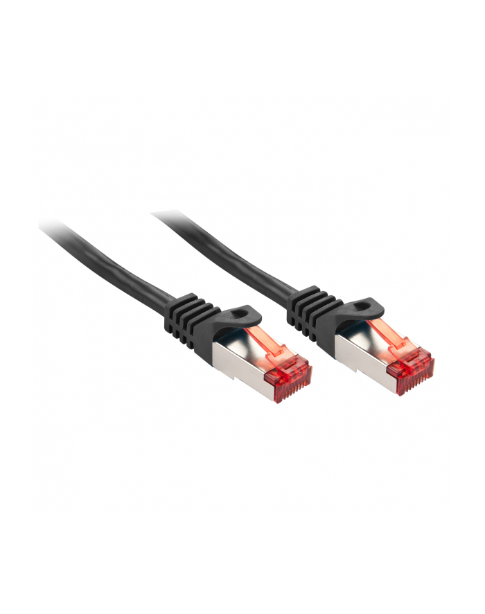 Lindy 47370 Kabel sieciowy skrętka RJ45 Cat.6 S/FTP Czarny 0,3m (ly47370) główny