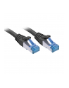 Lindy 47414 Kabel sieciowy (skrętka) RJ45 Cat.6a S/FTP TPE, Czarny - 2m - nr 1