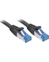 Lindy 47414 Kabel sieciowy (skrętka) RJ45 Cat.6a S/FTP TPE, Czarny - 2m - nr 5