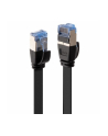 Lindy 47483 Kabel sieciowy (skrętka) RJ45 Cat.6a U/FTP, płaski, Czarny - 3m - nr 6