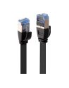 Lindy 47483 Kabel sieciowy (skrętka) RJ45 Cat.6a U/FTP, płaski, Czarny - 3m - nr 7