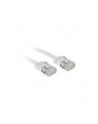 Lindy 47501 Kabel sieciowy (skrętka) RJ45 Cat.6 U/UTP, płaski, Biały - 1m - nr 10