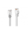 Lindy 47501 Kabel sieciowy (skrętka) RJ45 Cat.6 U/UTP, płaski, Biały - 1m - nr 13