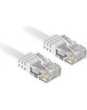 Lindy 47503 Kabel sieciowy (skrętka) RJ45 Cat.6 U/UTP, płaski, Biały - 3m - nr 6