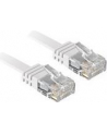 Lindy 47504 Kabel sieciowy (skrętka) RJ45 Cat.6 U/UTP, płaski, Biały - 5m - nr 6