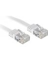 Lindy 47504 Kabel sieciowy (skrętka) RJ45 Cat.6 U/UTP, płaski, Biały - 5m - nr 7