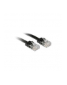 Lindy 47520 Kabel sieciowy (skrętka) RJ45 Cat.6 U/UTP, płaski, Czarny - 0,3m - nr 3